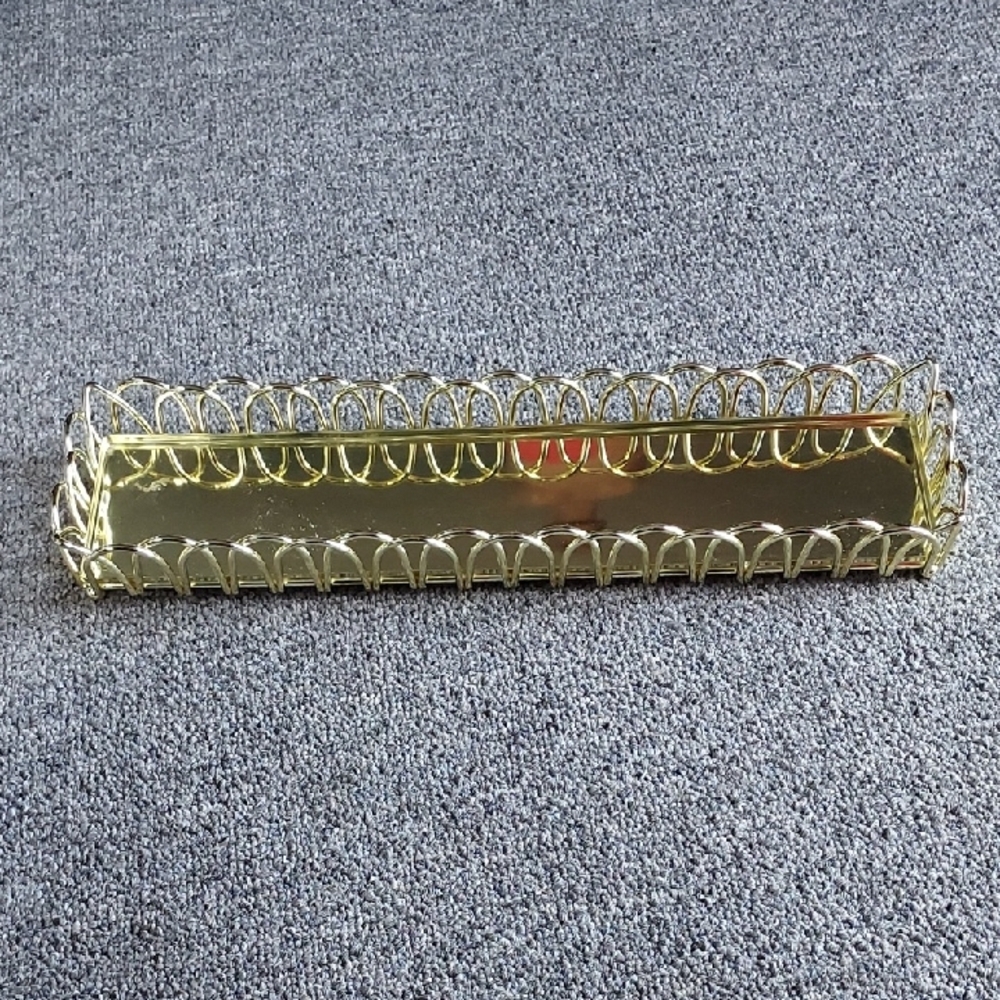 Godinger Silver Art Co. Gold Decorative Tray